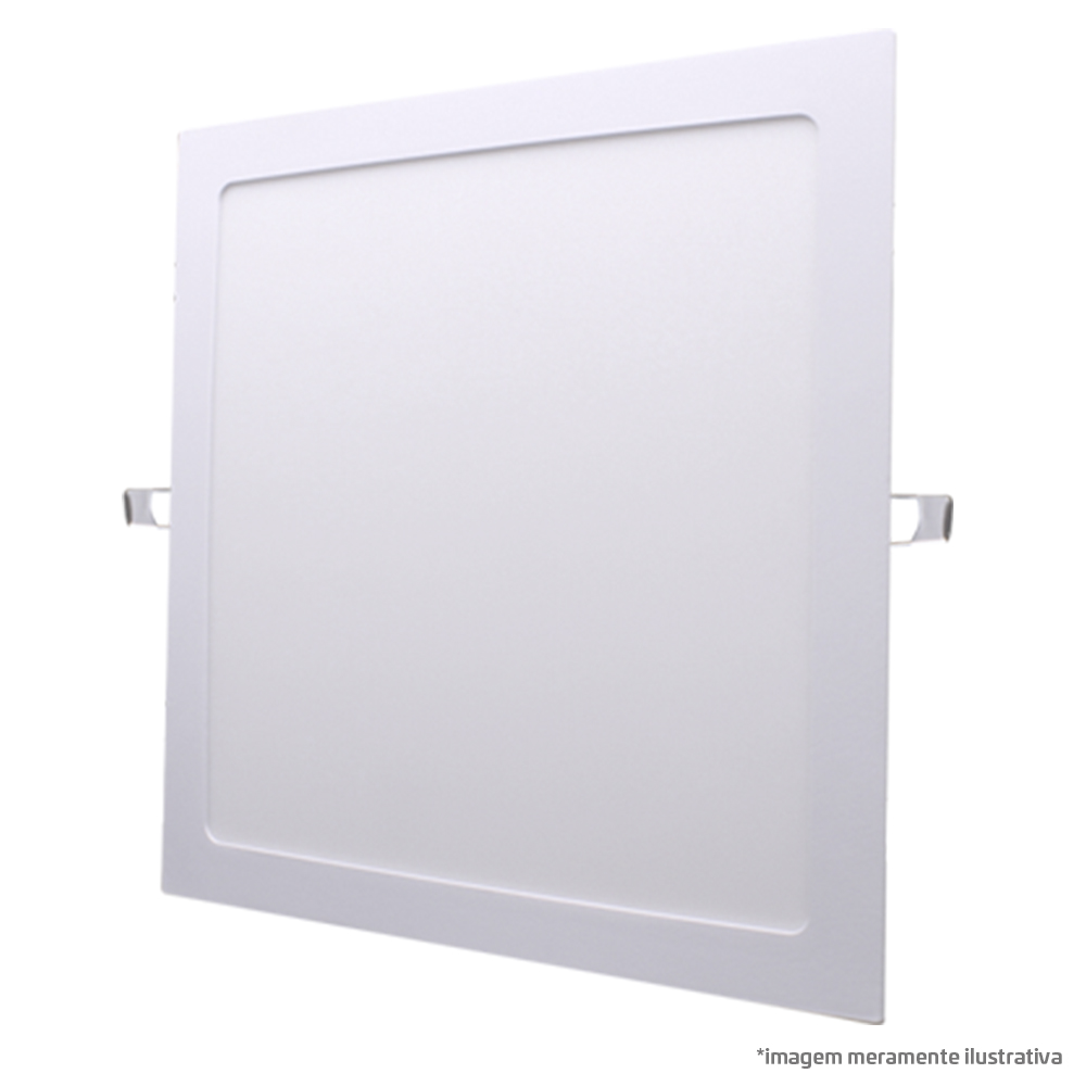 Luminária Empalux Embutir Quadrado 12W/18W/24W/36W